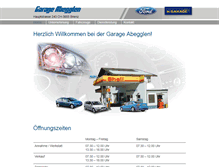 Tablet Screenshot of garage-abegglen.ch